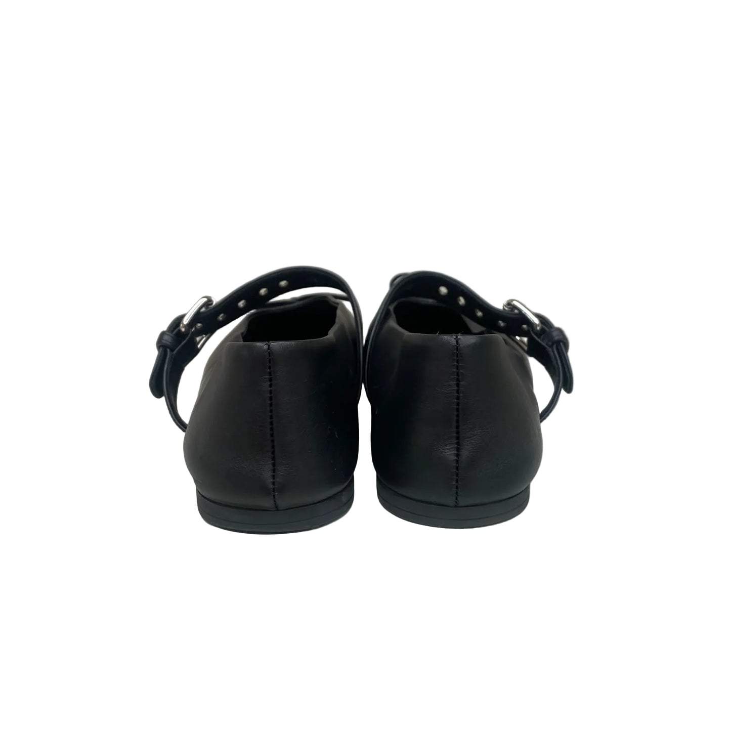Sapatilha MIU MIU Couro Preta Tam 36,5 Br