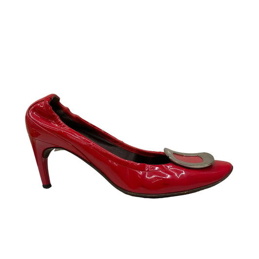 Sandalia Roger Vivier Vermelho Tam 38 Br