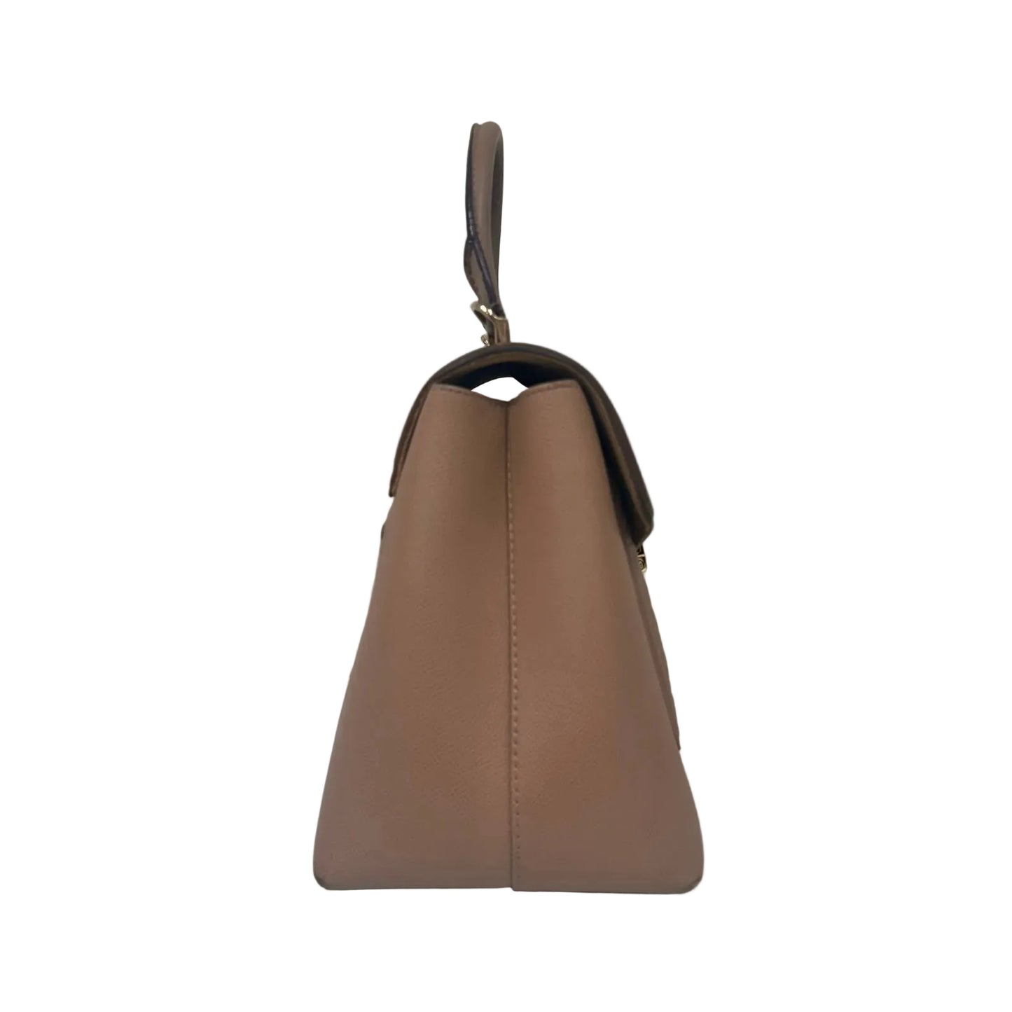 Bolsa Carolina Herrera Monogram Top Handle Marrom
