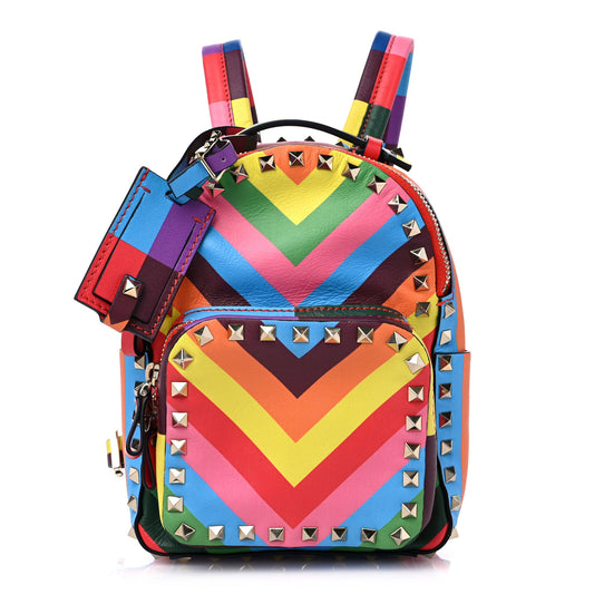 Mochila Valentino Mini Rockstud Colorida