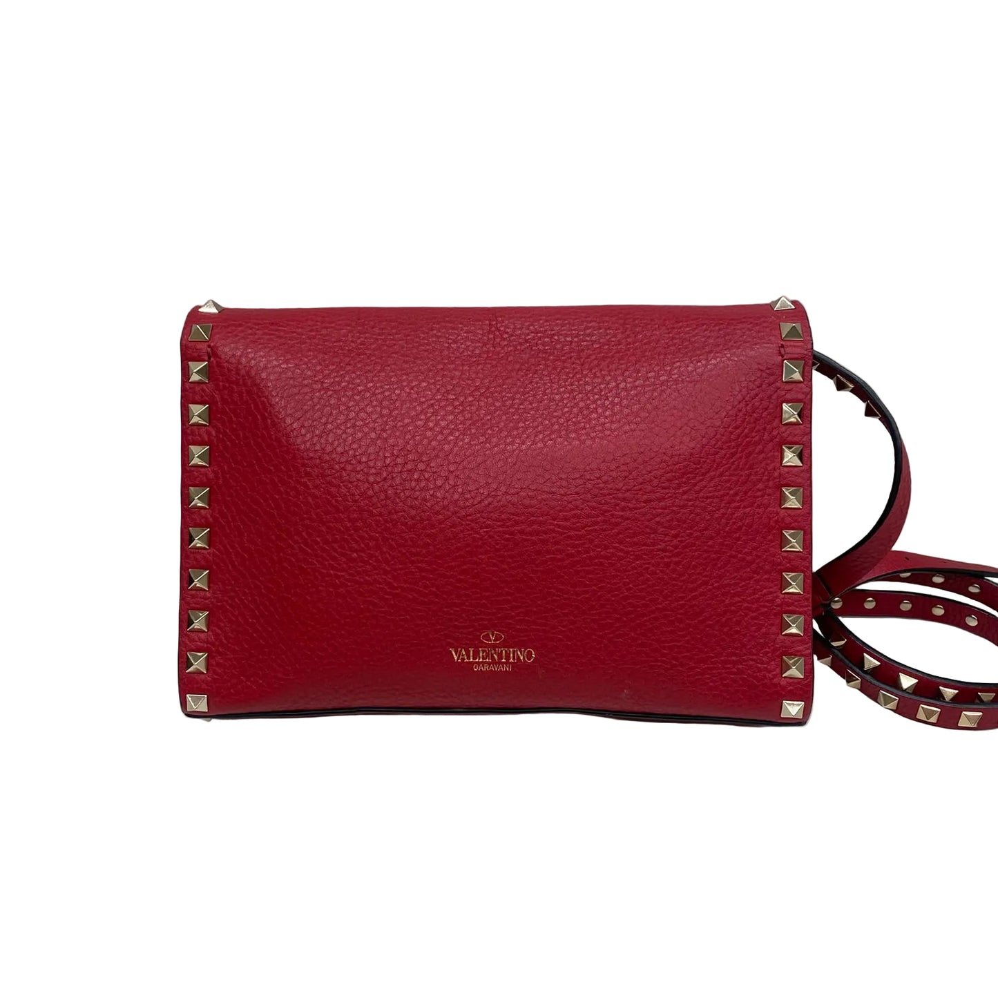 Bolsa Valentino Garavani Rockstud Vermelha