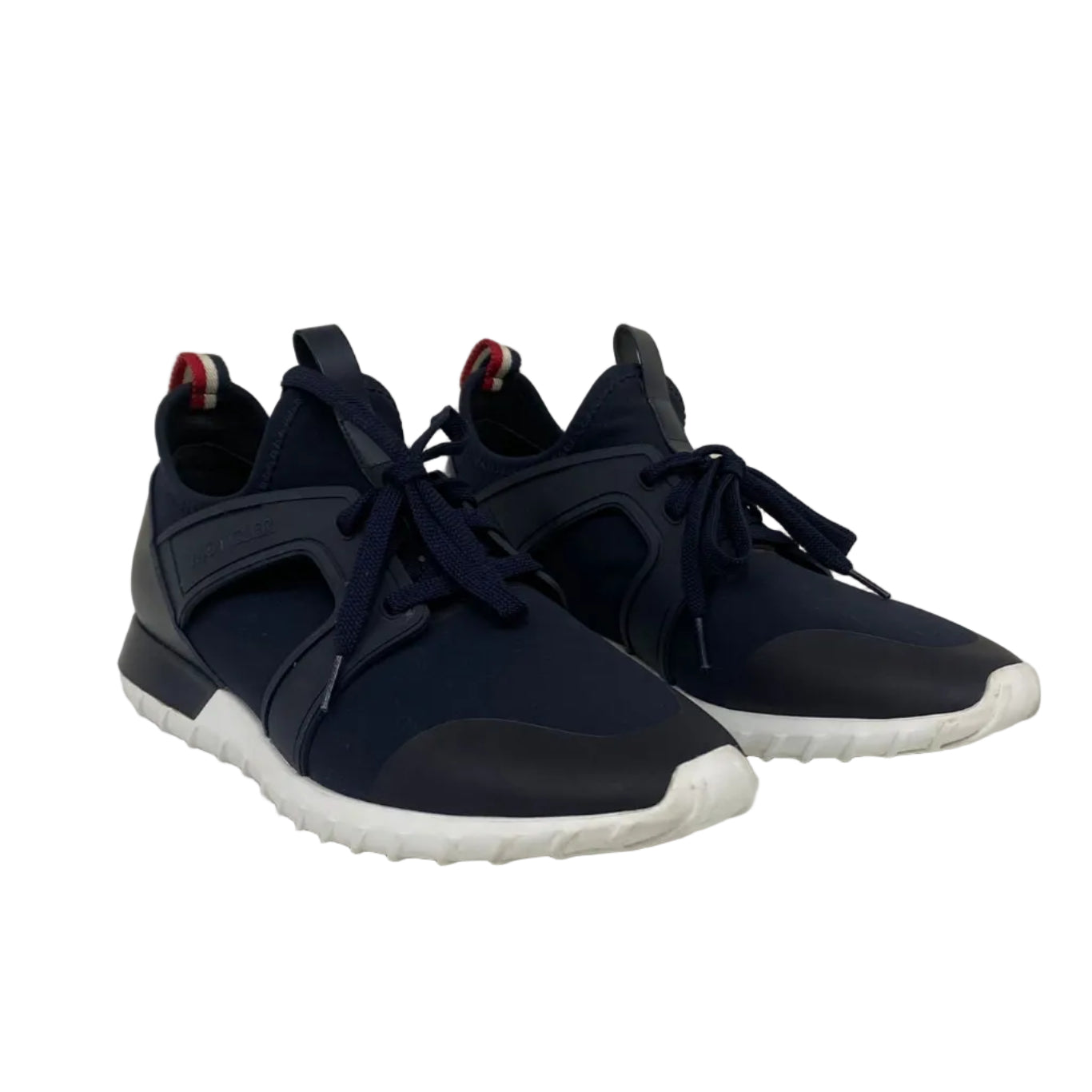 Tênis Moncler Azul Marinho e Branco Tam 41 Br