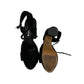 Sandalia Prada Preto Suede Tam 36 BR