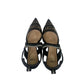 Sapato Fendi Bico Estampado Tam 35 Br