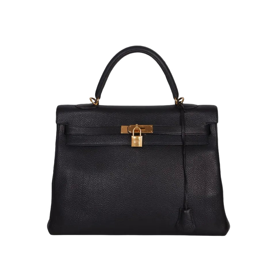 Bolsa Hermès Kelly Preta 35