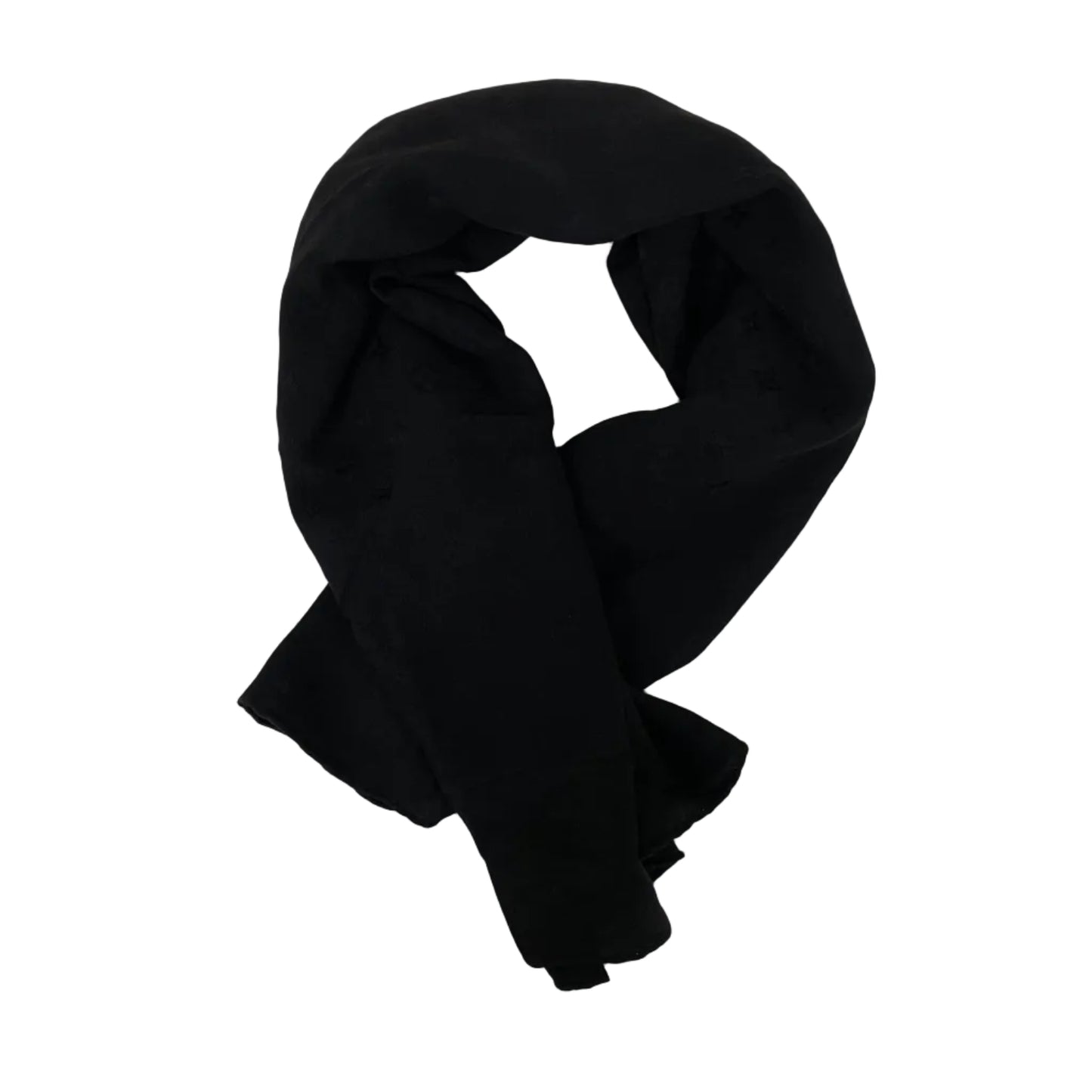 Lenço Louis Vuitton Monograma Preto