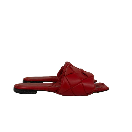 Rasteira Bottega Veneta Vermelha Tam 37 BR