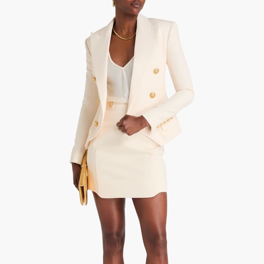 Blazer Balmain Rosa Claro Tam 32 Br