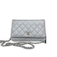 Bolsa Chanel WOC Prata