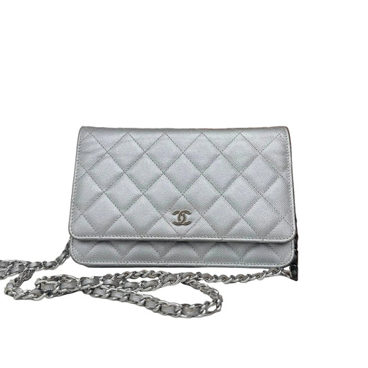 Bolsa Chanel WOC Prata