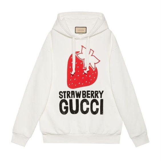 Moletom Gucci Estampa Morango Tam PP BR