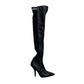 Bota Fendi Cano De Tecido Preta Tam 37 BR