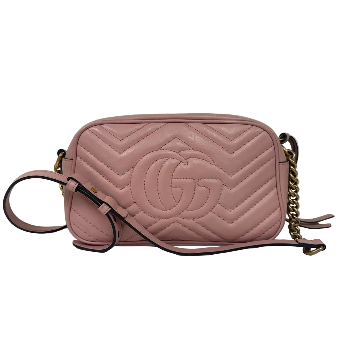 Bolsa Gucci GG Marmont Camera Bag Rosa
