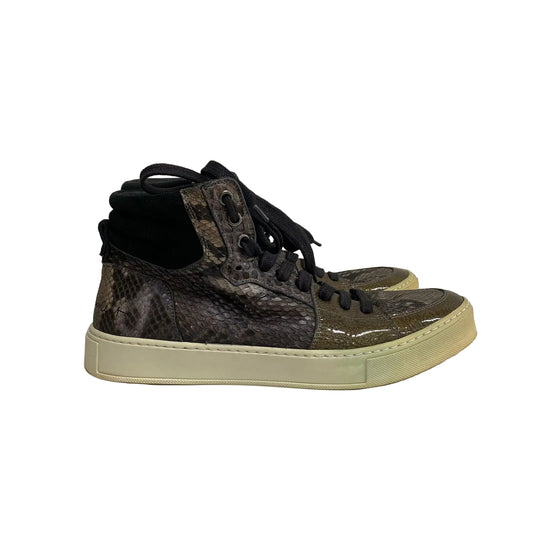 Tenis Saint Laurent Couro de Python Tam 39 Br