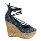 Plataforma Louis Vuitton Azul Tam 36 BR