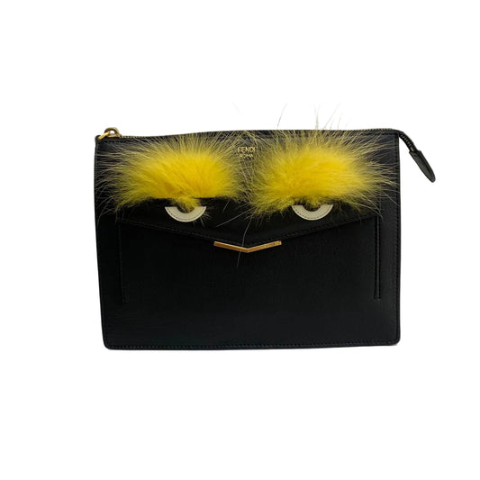Bolsa Fendi Monster Com Olho Preta