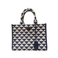 Bolsa Prada Symbole Tote Estampa Azul