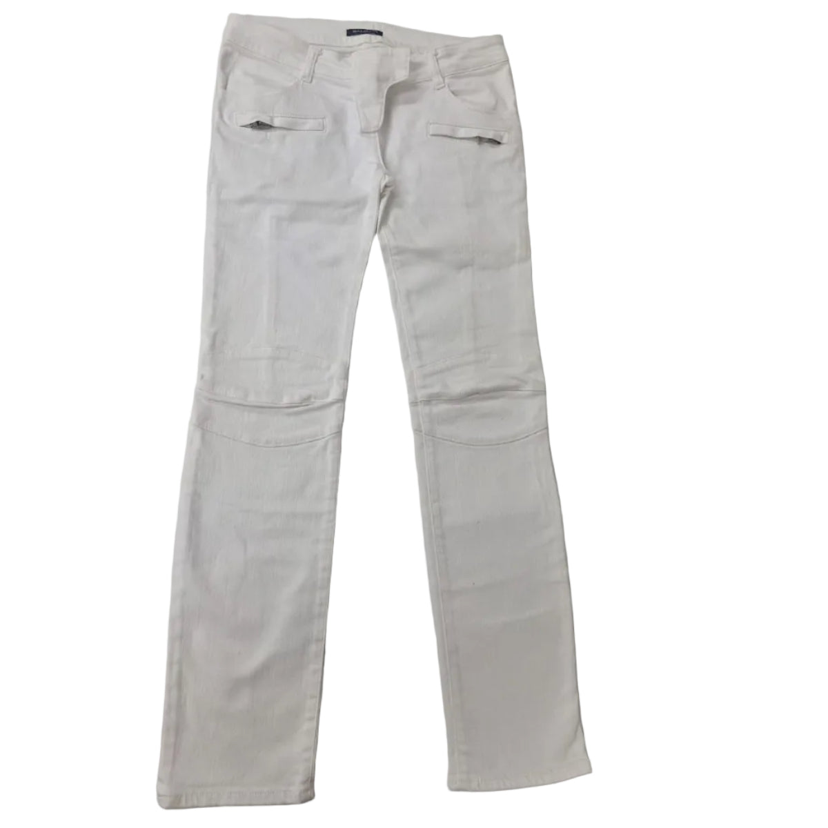 Calça Balmain Branca Tam 38 Br