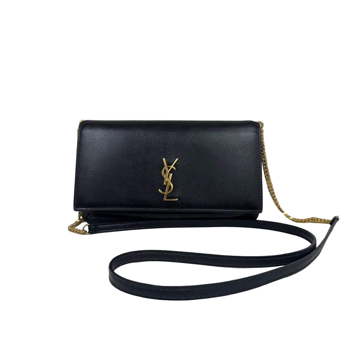Bolsa Saint Laurent Cassandre Phone Holder Preta
