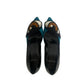 Scarpin Pierre Hardy Turquesa e Preto Olho Tam 34,5 Br