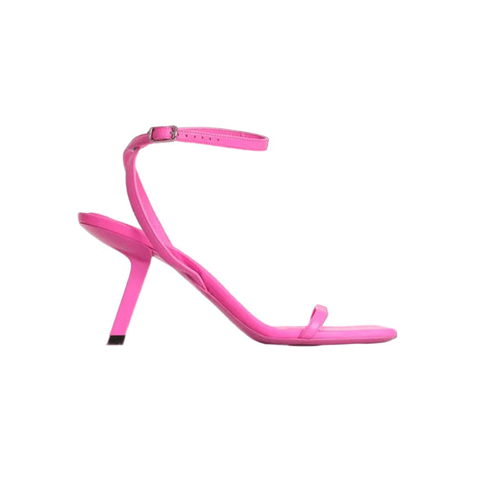 Sandalia  Balenciaga Rosa Tam 37 Br