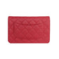 Bolsa Chanel Caviar Wallet on Chain Rosa