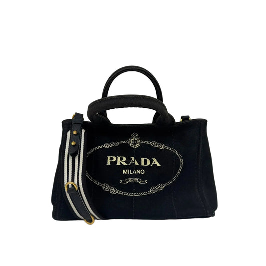 Bolsa Prada Canapa Preta
