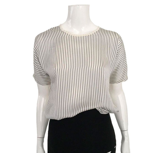 Blusa J crew Listras Diagonais Tam P BR
