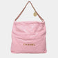 Bolsa Chanel 22 Rosa Claro