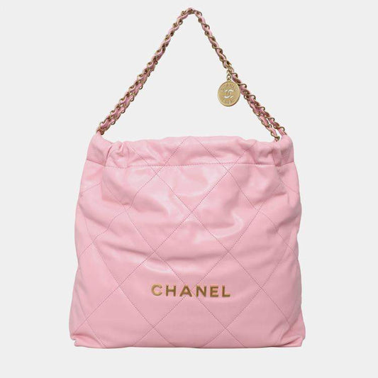 Bolsa Chanel 22 Rosa Claro
