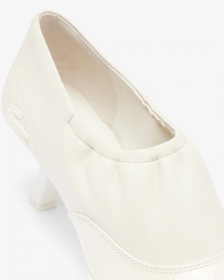 Sapato Lacoste De Salto Off White Tam 38 Br