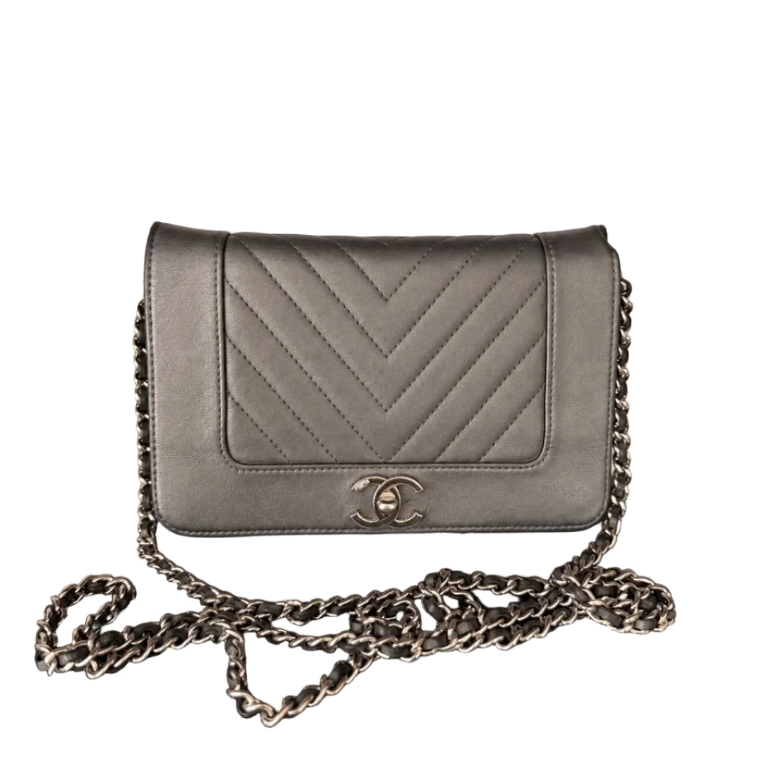 Bolsa Chanel Chumbo