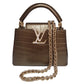 Bolsa Louis Vuitton Capucines Mini Bege