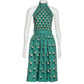 Vestido Gucci Verde Estampa Guarda-Sol TAM 40 BR