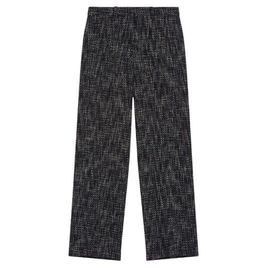 Calça Maje Tweed Azul Escuro Tam 38 Br