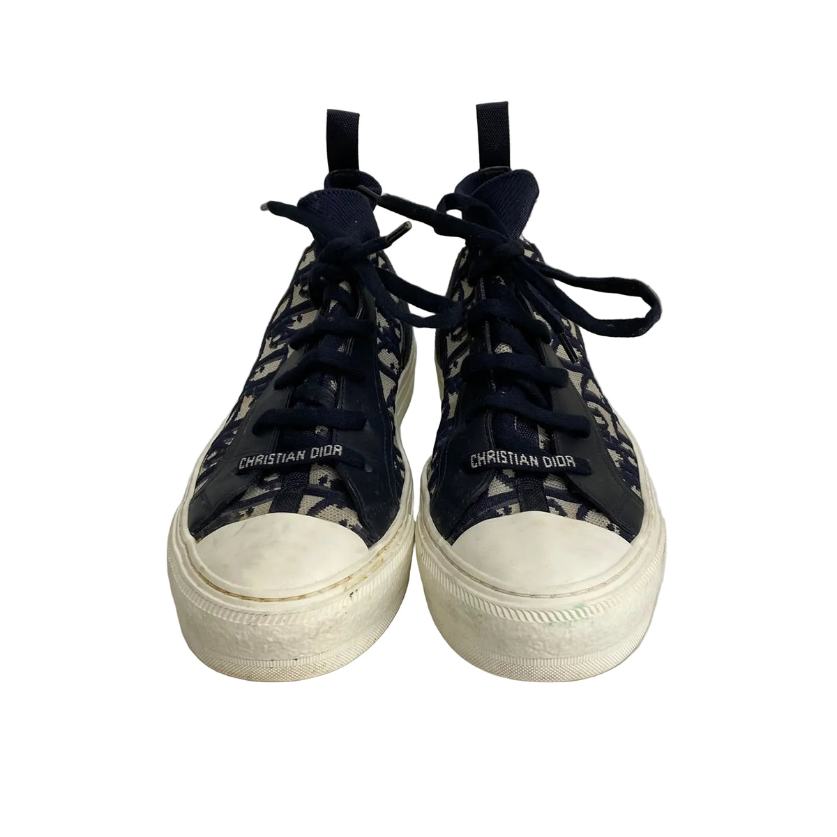 Tenis Christian Dior Walk'n'Dior High Top Sneaker Azul Tam 36 BR