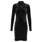 Vestido Isabel Marant Preto Suede Tam 36 Br