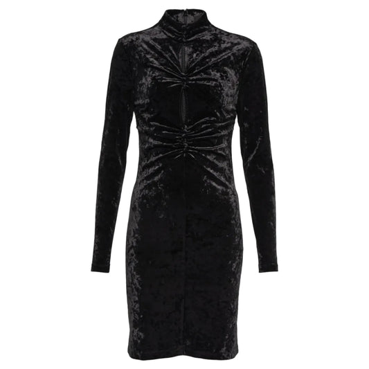 Vestido Isabel Marant Preto Suede Tam 36 Br