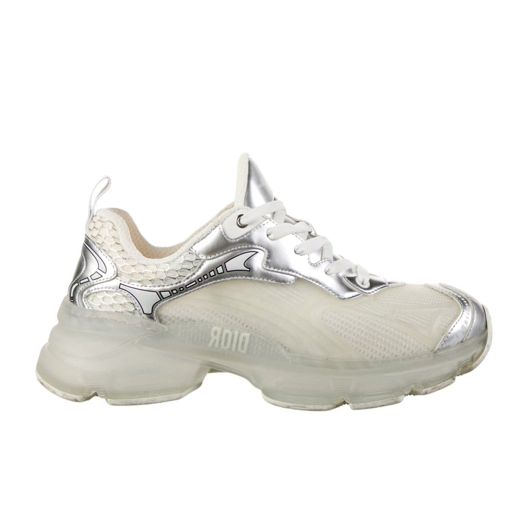 Tenis Dior Branco e Prata Tam 37 Br