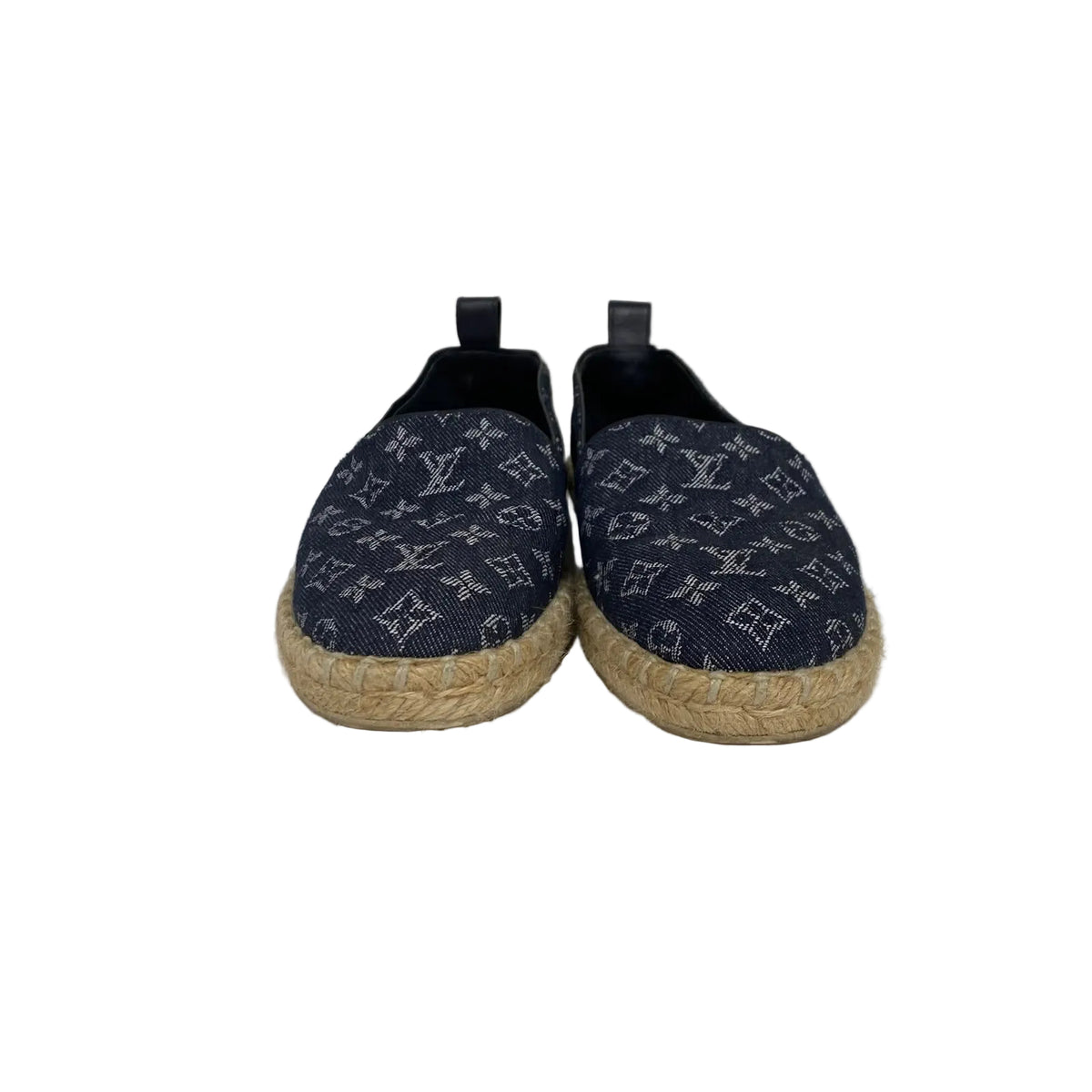 Espadrille Louis Vuitton Monograma Raffia Tam 37 BR