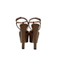 Sapato Gucci Angel T-Strap Nude Tam 34,5 BR
