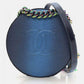 Bolsa Chanel Round As Earth Azul Pequena