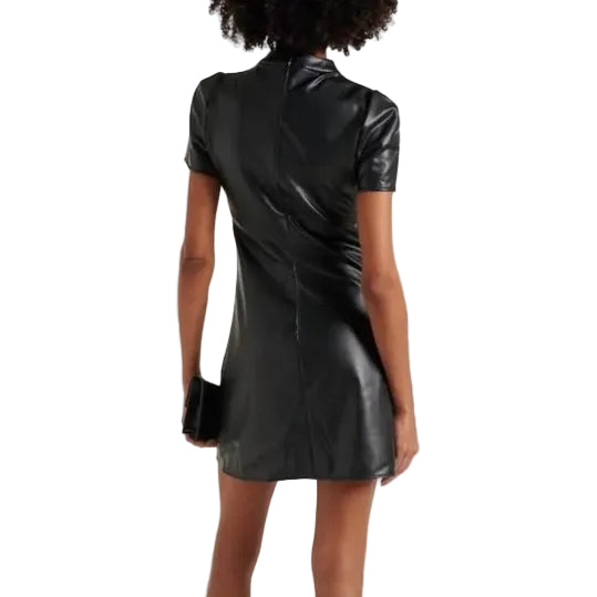 Vestido Courreges Curto Preto Tam 36 BR
