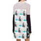 Vestido Prada Estampa Setas Tam 34 Br