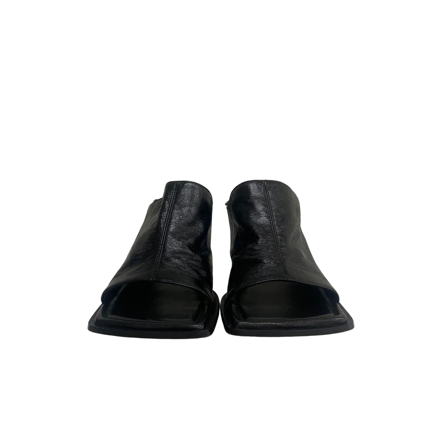 Mule Bottega Veneta Preto Salto Tam 34 Br