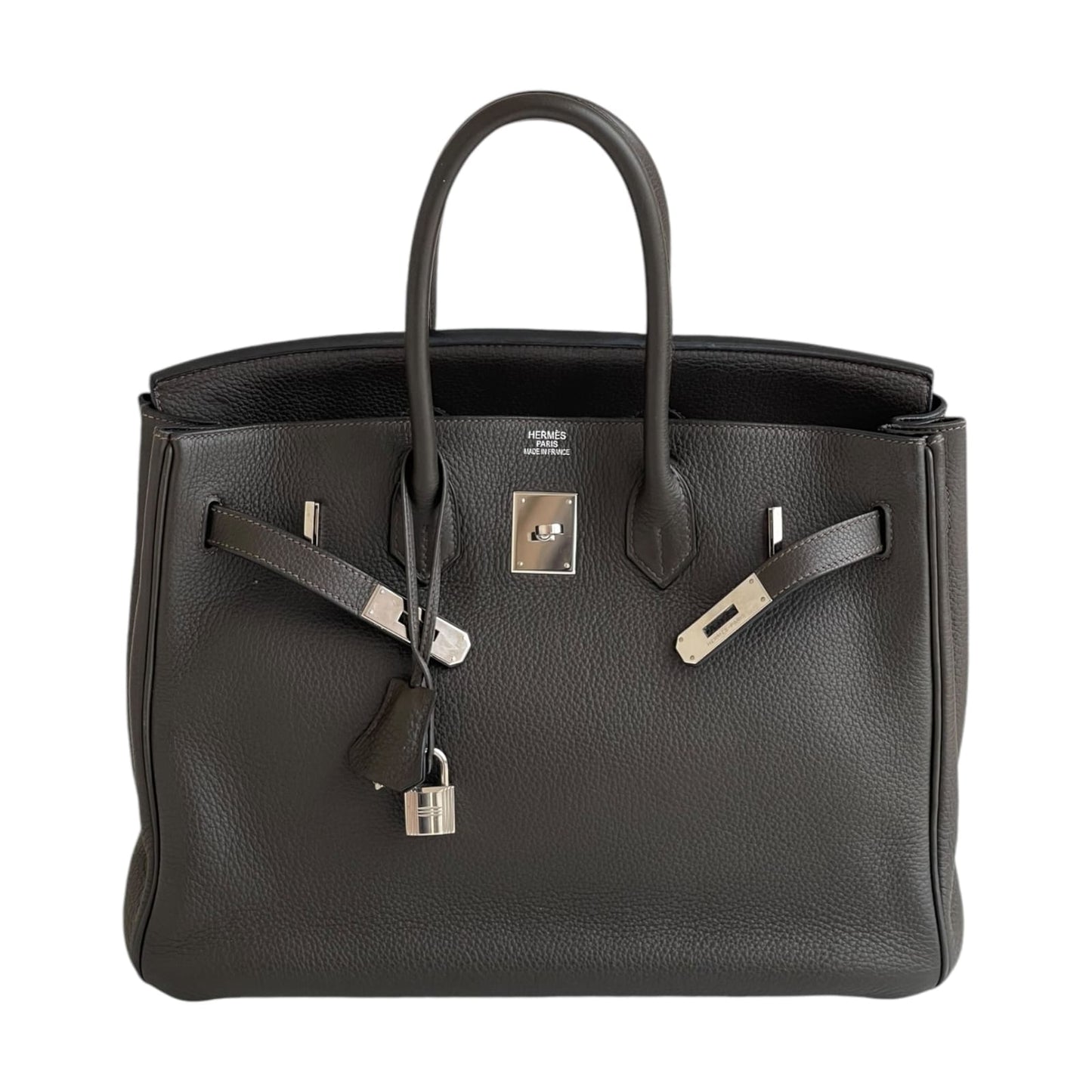 Bolsa Hermès Birkin 30 Cinza Chumbo