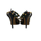 Sandália Valentino Garavani Rolling Rockstud Preta Tam 39 Br