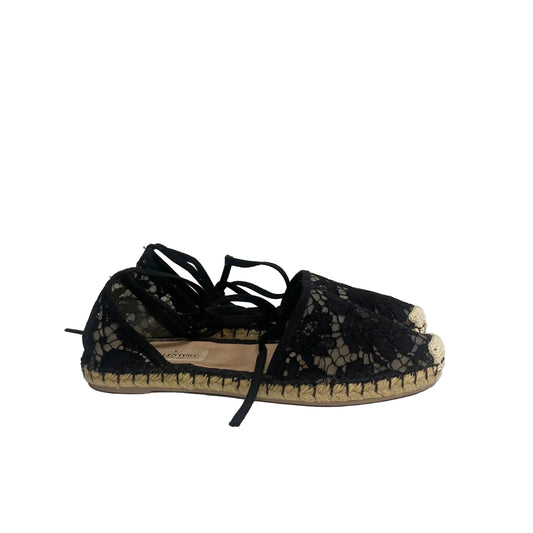 Espadrille Valentino Rendado Preto Tam 34 Br