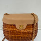 Bolsa Chanel Vintage Wicker Basket