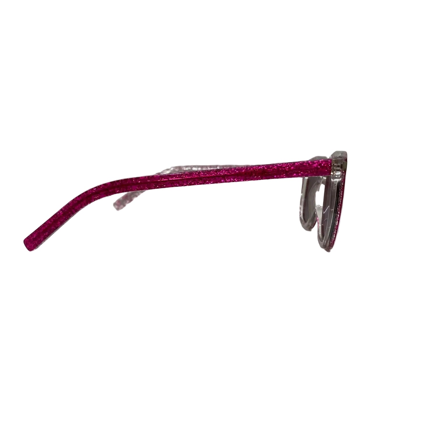 Óculos Saint Laurent Rosa com Glitter